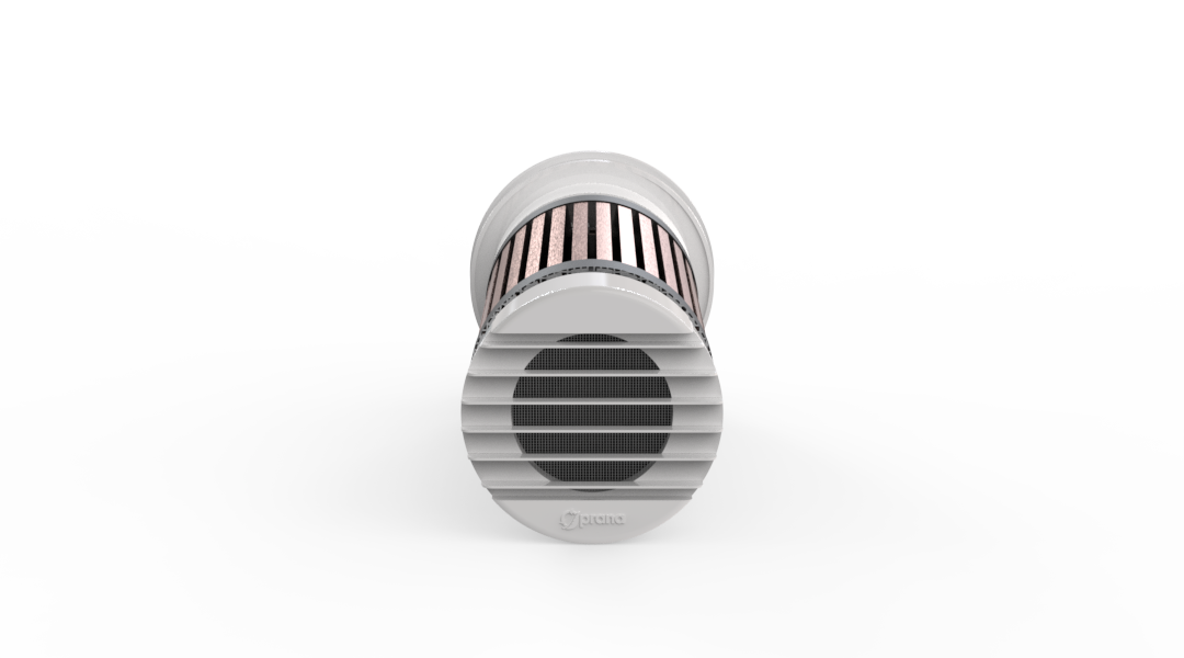 PRANA-Gerät – 360-Grad-Ansicht